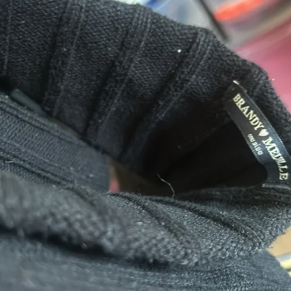 Brandy Melville Black String tube top - Picture 4 of 5